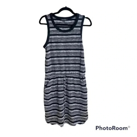 Banana Republic striped sleeveless dress Small - Picture 1 of 8